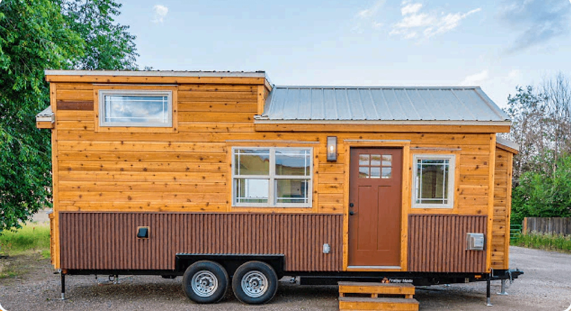Image produit - TINY HOUSE SUR REMORQUE